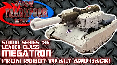 JUST TRANSFORM IT!: Studio Series '86 Leader Megatron