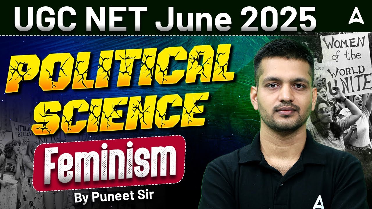 UGC NET Political Science Feminism | UGC NET June 2025 (RRR) | By Puneet Sir