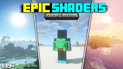 Top 5 Best Shaders For Minecraft 1.19+ || Render Dragon Shaders Minecraft PE ||