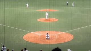 20150814阿部慎之助選手のファールについての西本球審の説明