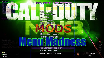 Modern Warfare 3 Mod menu | Menu Madness