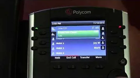 Tele-Data Solutions Training Video: Polycom VVX 400 - Placing Call on Hold
