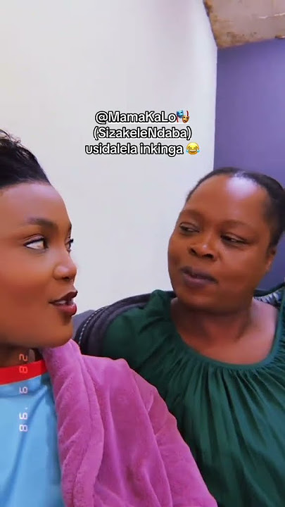two cast of isitha the enemy Sibulele Ntlebi and Matshidiso #yt