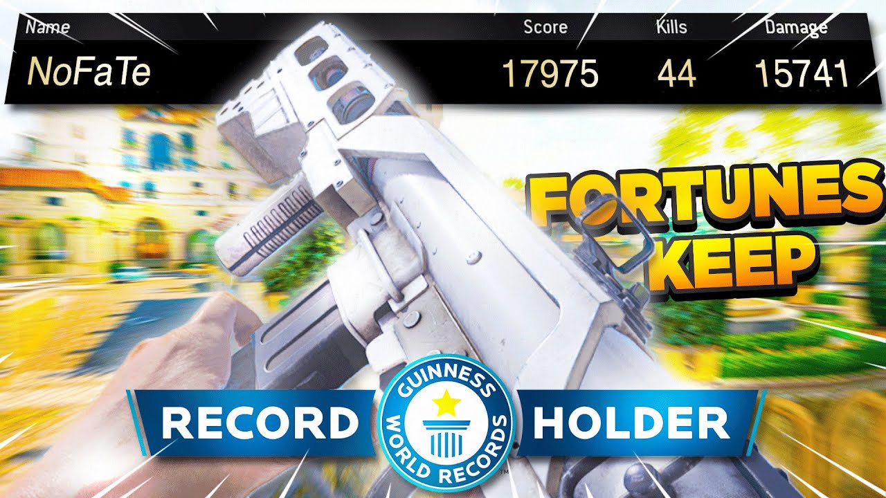 *NEW* FORTUNES KEEP WORLD RECORD - SOLO vs QUADS *44 kills* (Season 4)