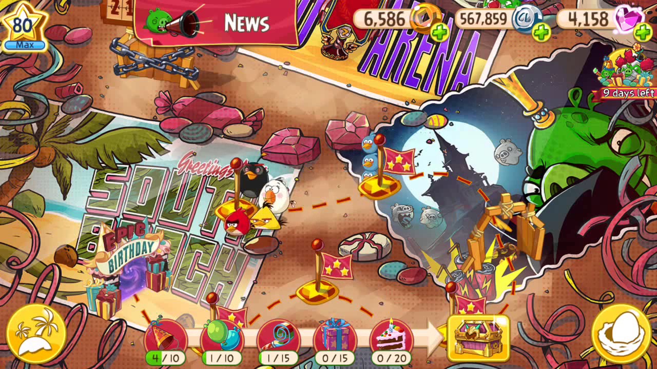 Angry Birds Epic -EVENT-Epic's Anniversary Party (Epic周年慶賀派對) 2017