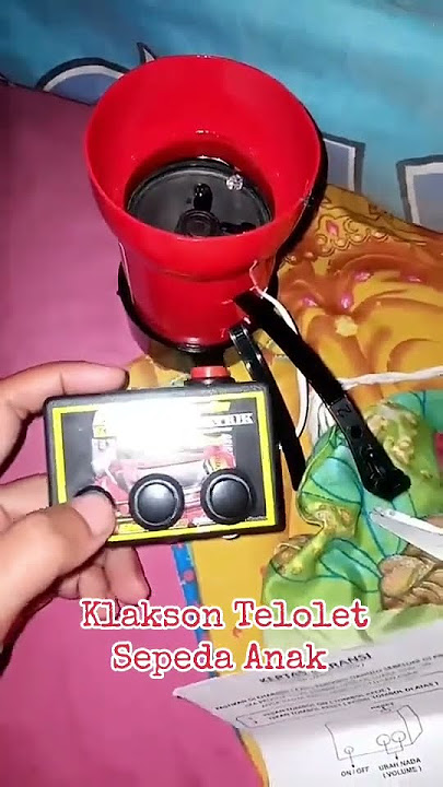 KLAKSON TELOLET SEPEDA TELOLET BASURI SEPEDA #shorts