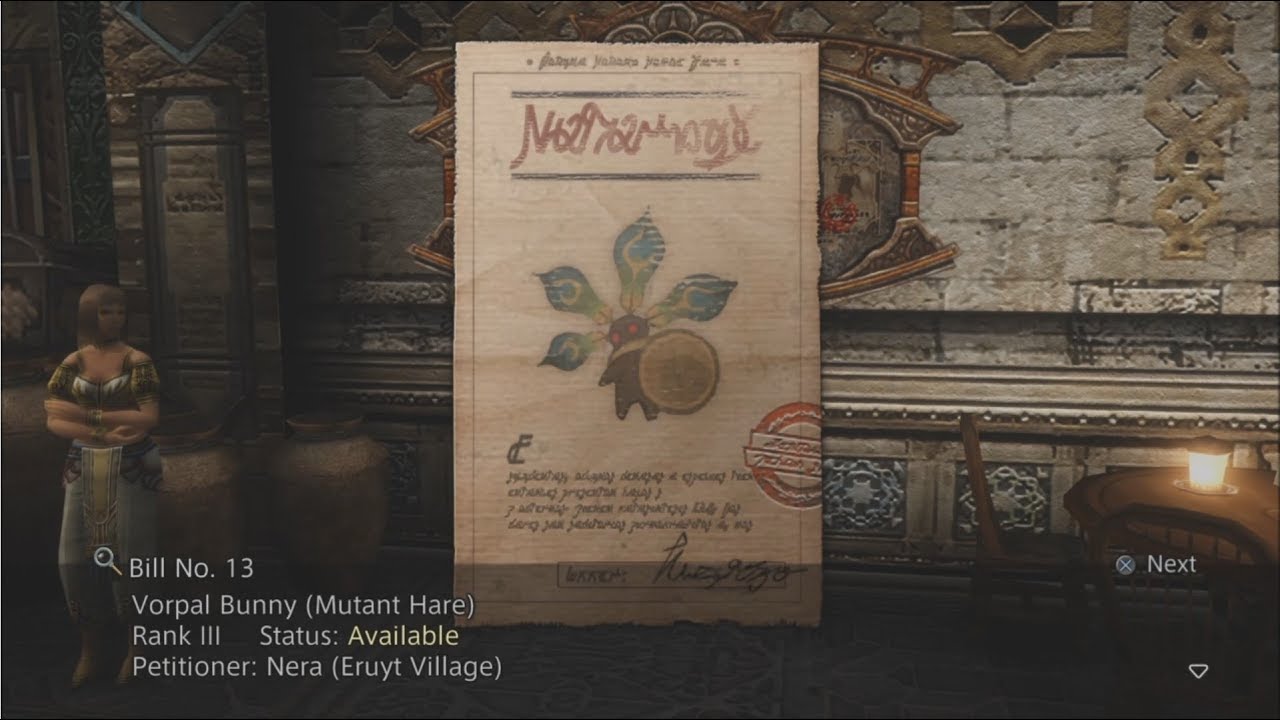 Final Fantasy XII: The Zodiac Age - Vorpal Bunny Hunt