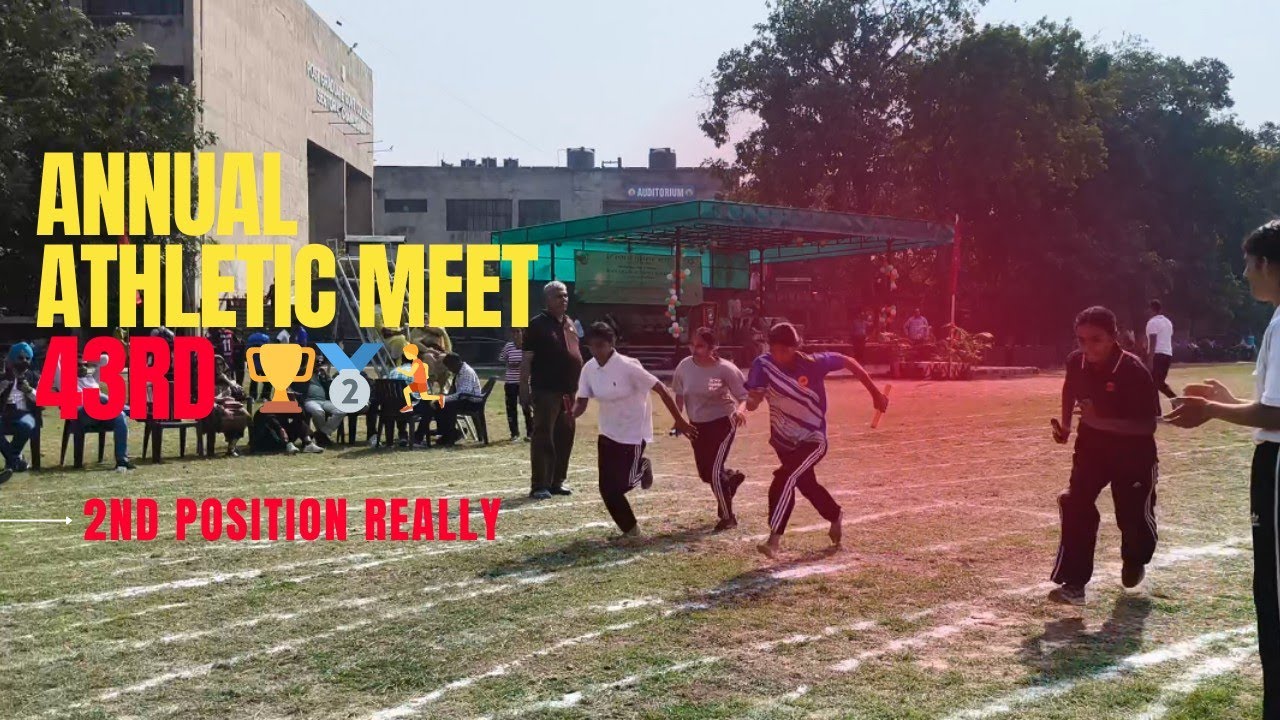 Aaj Hamare College Mai Hua Annual Athlete meet 2026