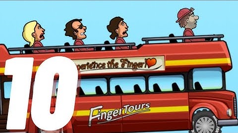 Riding Tourist bus In All Levels - Hill Climb Racing - Gameplay Walkthrough - Part 10 (Android, IOS)