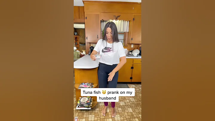 Canned tuna rank on husband 😨😥😥#funny #fyp #foryou #husband #scary #haha #funnyvideos #prank