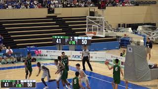 福岡県vs宮城県(Q3)高校バスケ 2019 茨城国体少年男子決勝