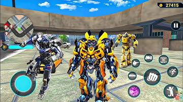 Bumblebee Robot Car Transformer Game #32 | Optimus Prime Career Mode | Android Gameplay