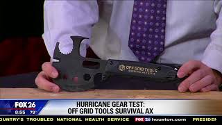 Off Grid Tools Survival Axe Elite - Hurricane Gear Test