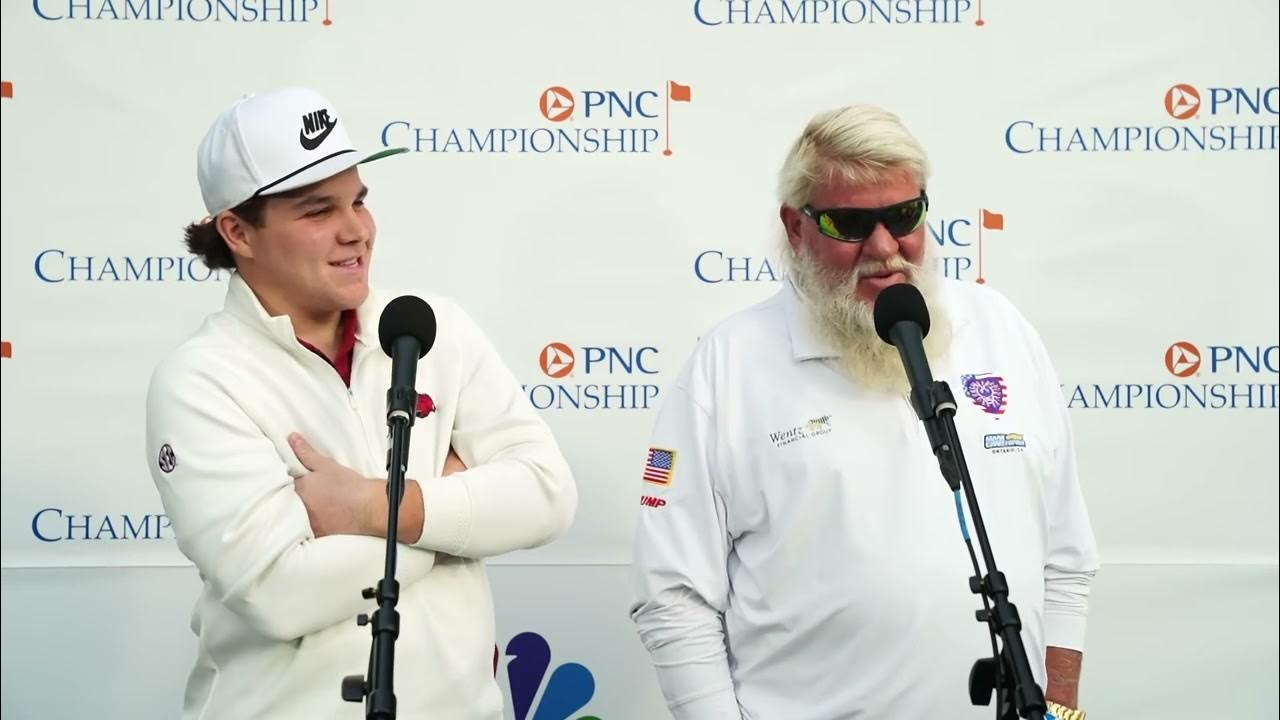 John Daly and John Daly II Friday Thursday Press Conference 2022 PNC