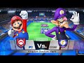 Mario sports superstars  mariobaby mario vs waluigidaisy