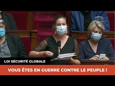 LOI SÉCURITÉ GLOBALE : VOUS ÊTES EN GUERRE CONTRE LE PEUPLE !