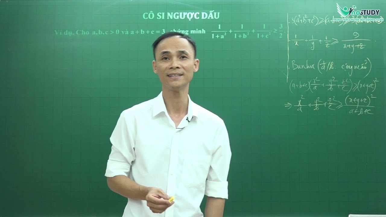 Bồi dưỡng HSG Toán 9 - Cô Si ngược dấu - Thầy Trần Ngọc Hà - Vinastudy.vn