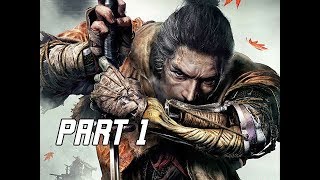 SEKIRO SHADOWS DIE TWICE Walkthrough Part 1 - INTRO & WOLF (Let's Play Commentary)