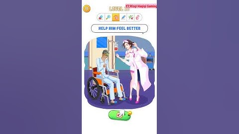 HELP HIM FEEL BETTER - Tricky Quiz: Dop Brain Puzzle Level 10