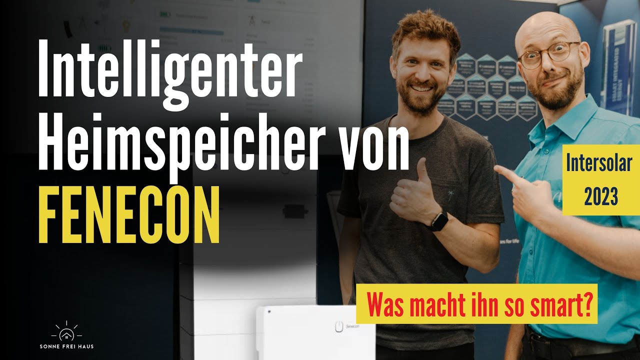 Ein Heimspeicher, der sich schneller lohnt? - Fenecon Home Speicher für die Photovoltaikanlage! – auf YouTube ansehen