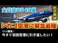 【航空無線】シカゴ空港緊急着陸!ANA8549便のエンジン異常とその瞬間を航空無線で!【緊急事態/日本語字幕/ATC】