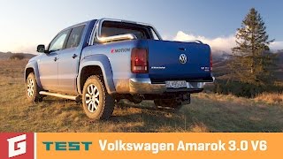 Volkswagen AMAROK 3.0 V6 - ENG SUB -TEST - GARAZ.TV - Rasto Chvala