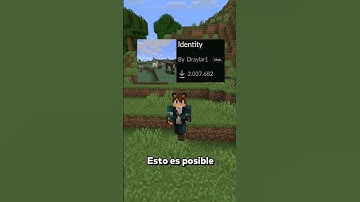 Mod para Transformarte en Cualquier Mob de Minecraft - Identity #shorts #minecraftmods #minecraft