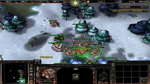 魔兽争霸3 D98侏罗纪45分钟 地狱模式 职业：跌伤脚的狗主 (黑暗+黑夜+补给+礼物+亡命模式) - 天天要闻