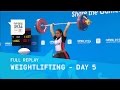 Weightlifting - Women -63 kg Final | Full Replay | Nanjing 2014 Youth Olympic Games