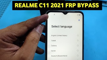 Realme C11 2021 FRP Bypass l Unlock Google Account l Realme C11 FRP Bypass