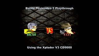 Battle Arena Toshinden 3 Balga Playthrough using the Xploder V3 CD9000 for Ps1 :D #Playstation #Sony