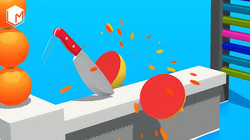 Slice It All ​​​​- All Levels Gameplay Walkthrough - Android or IOS Mobile Game