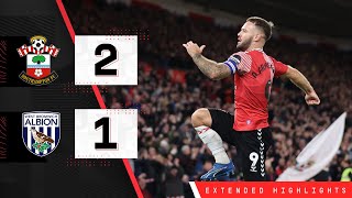 EXTENDED HIGHLIGHTS: Southampton 2-1 West Brom | Championship