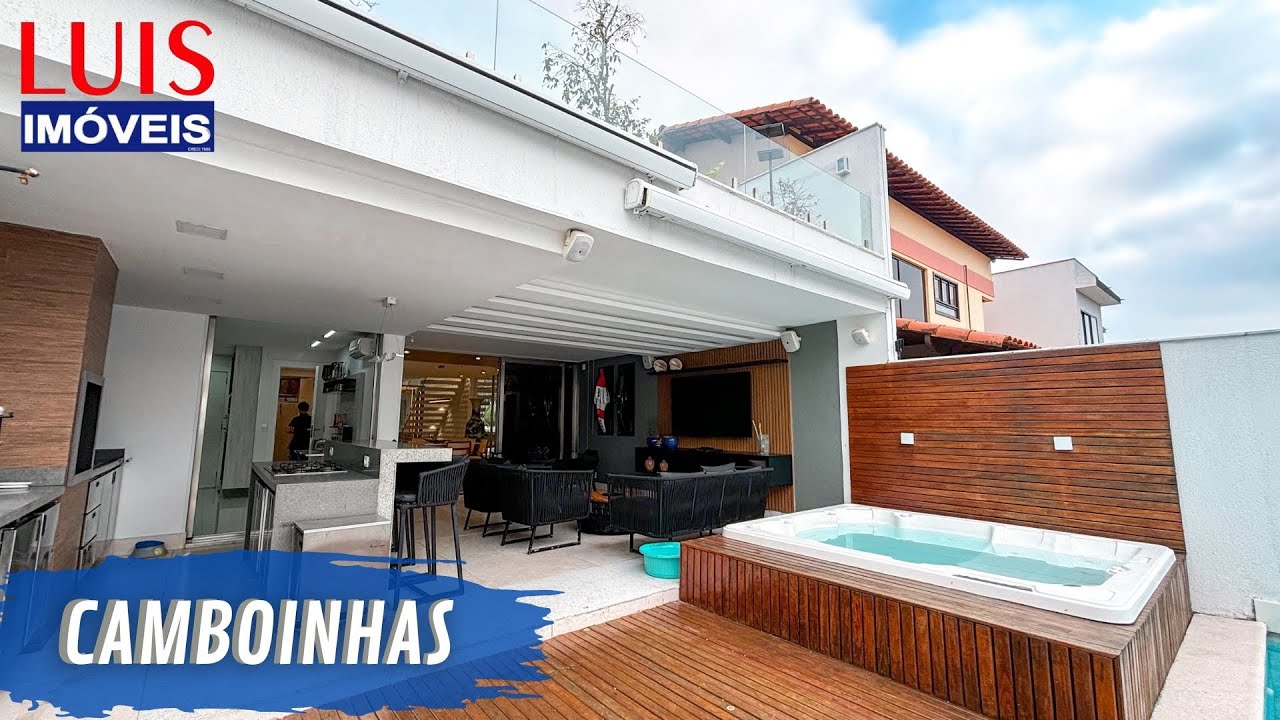 TOUR PELA CASA DOS SONHOS EM CAMBOINHAS, NITERÓI: LUXO, CONFORTO E ARQUITETURA MODERNA EM 370 M²