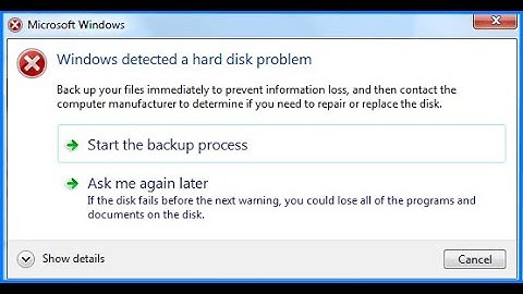 Fix: Windows detected a hard disk problem | Also Hide in Win 7 , 8,8.1, 10