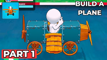 Fly Challenge Gameplay Part 1 – BUILDING THE ULTIMATE PLANE | Max Level Flight (Android/iOS)