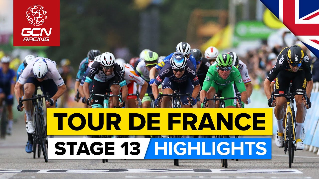 tour de france stage 13 highlights youtube