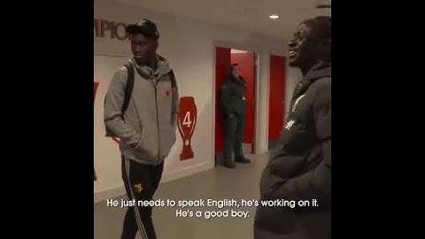 Sadio Mane Ask Deeney To Take Care Ismaila Sarr