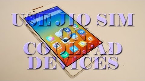 FIX~ Jio 4G SIM not working in Coolpad