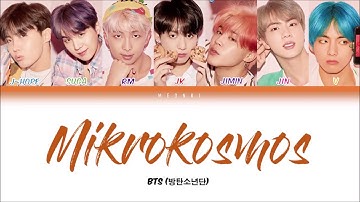 BTS - Mikrokosmos (방탄소년단 - 소우주) [Color Coded Lyrics/Han/Rom/Eng/가사]