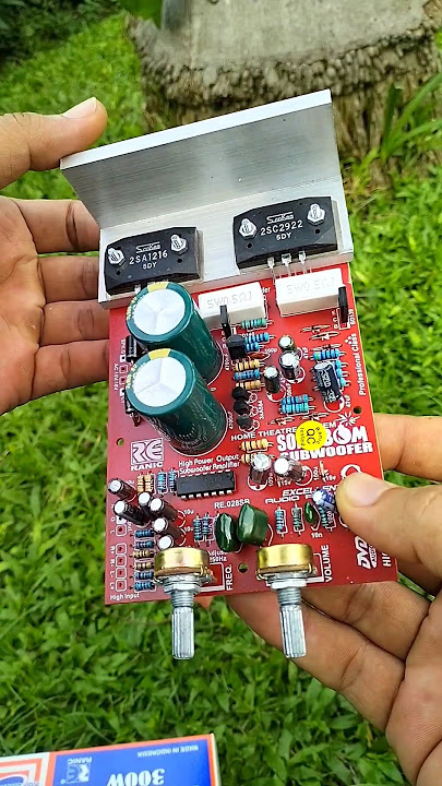 Kit Sonic Boom Subwoofer #subwoofer