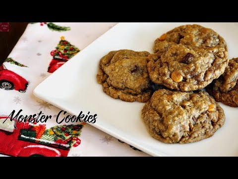 Monster Cookies | Cowboy Cookies