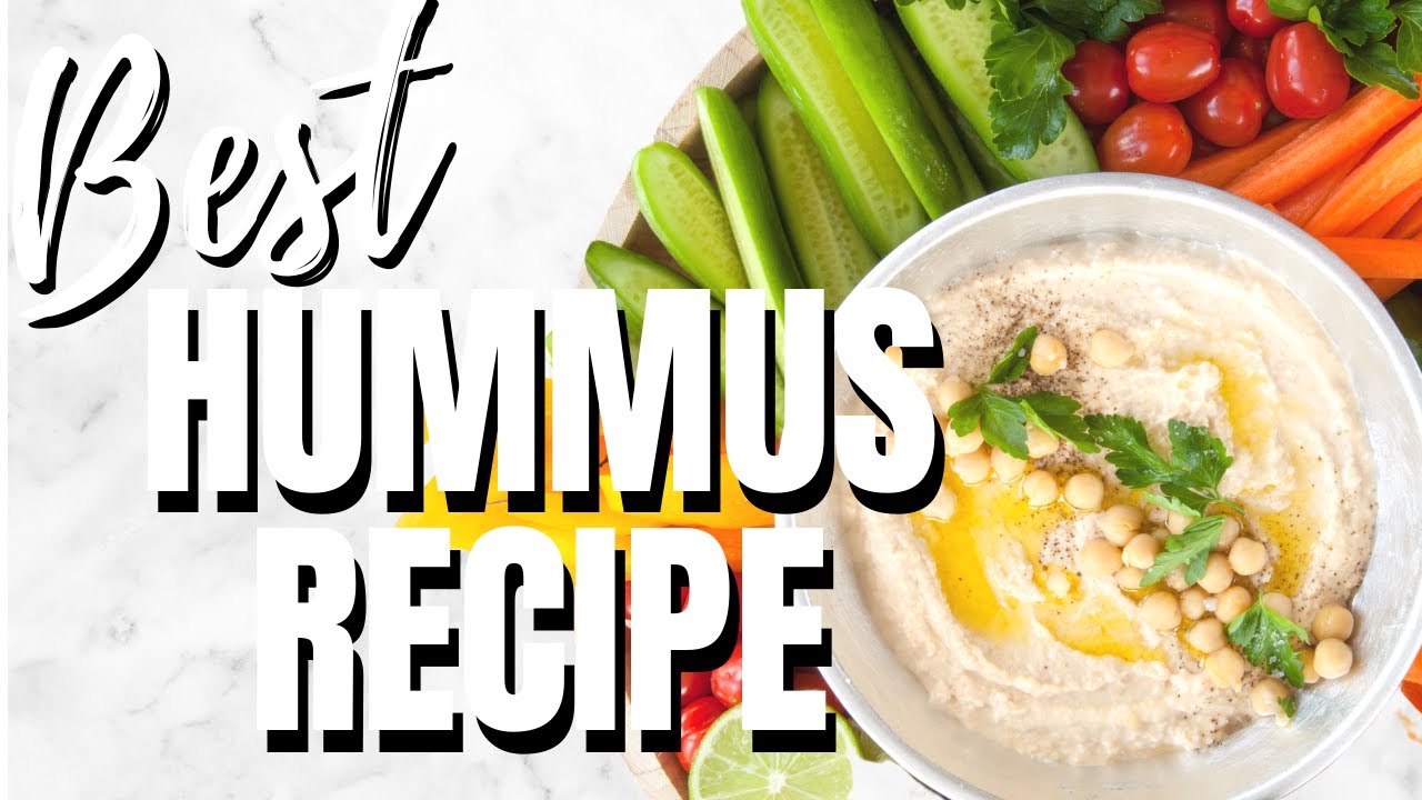 BEST HUMMUS RECIPE \\ HOW TO MAKE HOMEMADE HUMMUS \\ FOND BONE BROTH