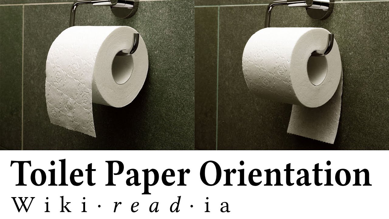 correct toilet paper orientation