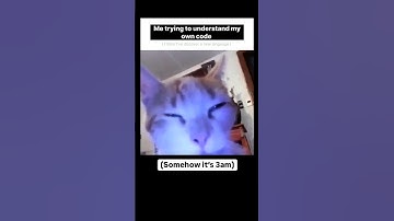 POV: When I try to understand my code #memes #coding #programming