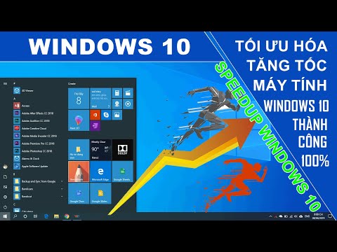 Video Tối ưu hóa, tăng tốc độ Windows 10 trên những máy cấu... - youtube