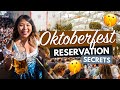 OKTOBERFEST RESERVATION GUIDE 2021 | Secret Tips for Oktoberfest 'Tickets' in Munich!