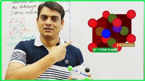 Part 9: Unit Cell and Crystal Lattice Related Numerical Problems | Solid State Chemistry