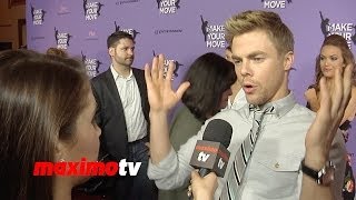 Derek Hough on Tap Dance, BoA, Amy Purdy DWTS "Make Your Move" Premiere