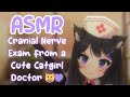 [ASMR] Catgirl Doctor’s Cranial Nerve Exameownation 😺🧠 Soft Spoken Whisper Roleplay ✨ #3DIO #ASMR